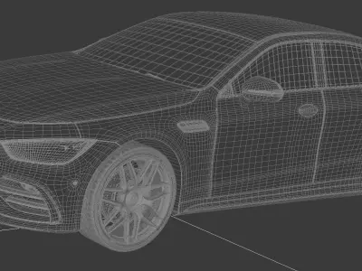 Mercedes Benz AMG GT63 3D model