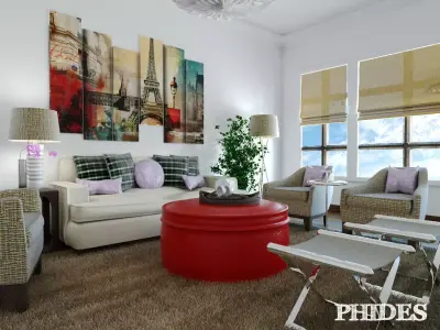 Living Room 3D model