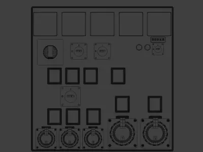 Stromaggregat 3D model