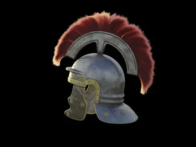 Roman galea 3D model