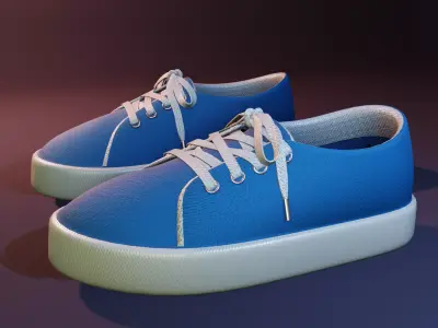 Small shoes 3d 3D model