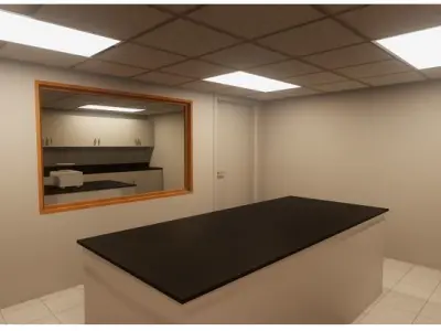 Revit Model for Lab Space 3D model