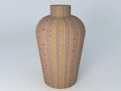 ornament decorative object vase vase Free 3D model