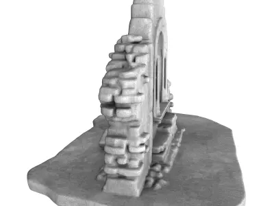 Ancient Ruins 3 3D print model