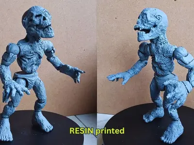   Zombie BOB FEB9 Unique Action Figures 3D print model