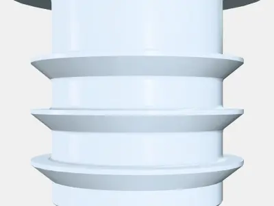 VARIERA Cover cap Low-poly 3D model