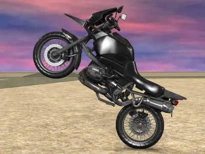 Sport Bike Vehicle 3D model
