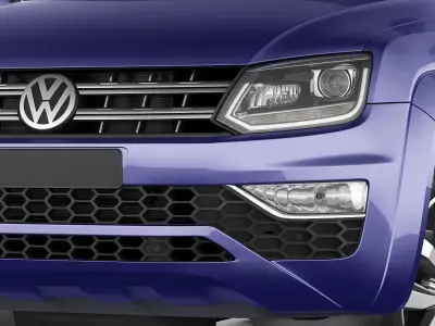 Volkswagen Amarok 2017 3D model