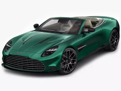 Aston Martin Vanquish Volante 2026 3D model
