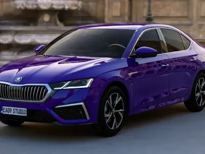 2023 Skoda Octavia Pro 3D model