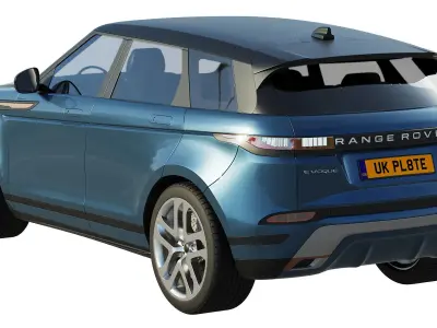 Land Rover Range Rover Evoque r-dynamic 2019 3D model