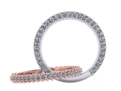 Wedding band Version9 3D print model