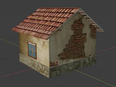 Old House Low-poly 3D model buy