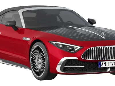 Mercedes-Benz SL Monogram Maybach 3D model