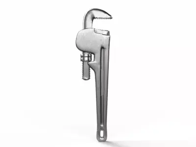 Wrench Game Ready Low-poly 3D model