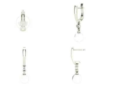 Earrings 46 3D print model