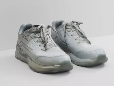 photoscanned shoe 3D model