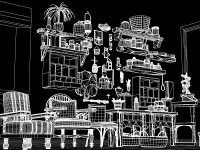 FC Medieval Props Set A Free 3D model