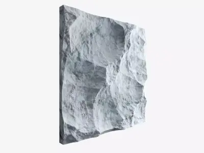 264-RockPanel piece of rock 3D model