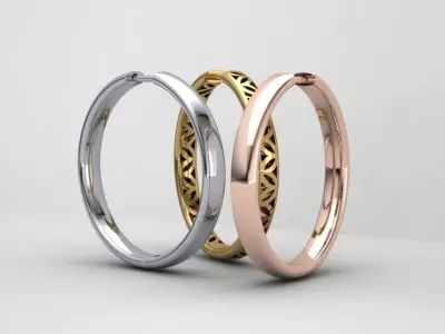 Hoop Earrings 3D print model