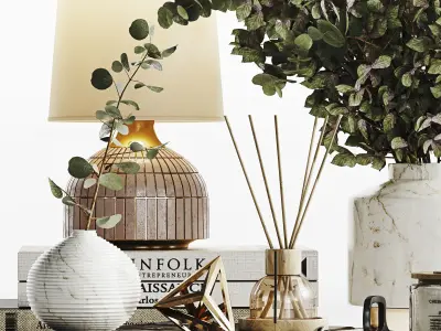 Decorative Set 09 3D model