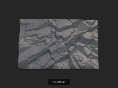 Collection 1- Stone Walls - 4 Models