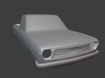 Datsun 1200 Sunny Truck 3D print model