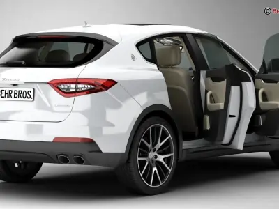 Maserati Levante 2017 3D model