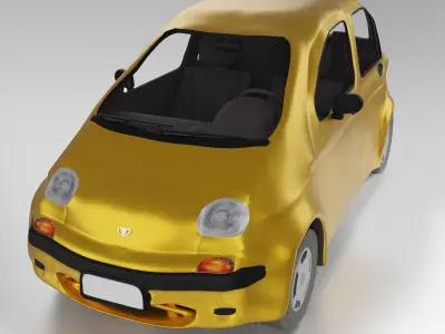 Daewoo Matiz Mark 2 Car Free 3D model