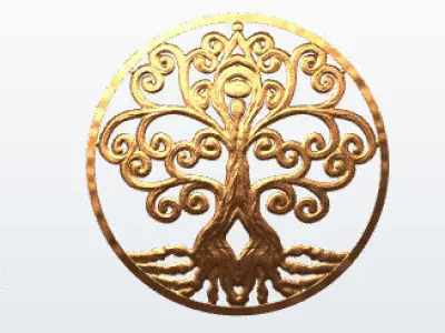 Tree of life 3D print model