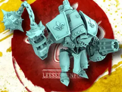 Holy Steam Knight upgrade kit 3D print model