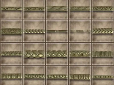 Ornamental Vol 07 3D model