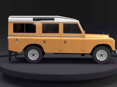 Land Rover Series III 3D model