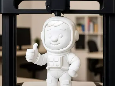 Astronaut Cartoon Character 3D Model STL Ready to Print 3D print model