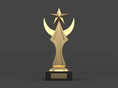 Trophy Cups 3D model 119