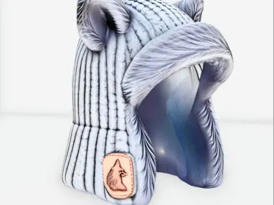 Lycan cap Low-poly 3D model