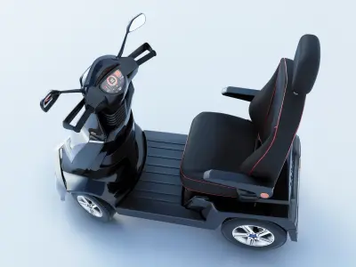 Royale Mobility Scooter 3D model