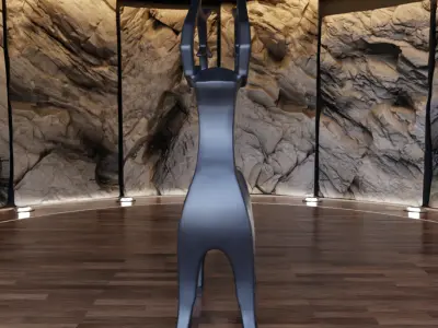 Deer Creature Figure Fan Art Toy  3D print model