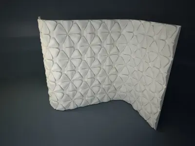 03 FRANGIPANI RELIEF Low-poly 3D model