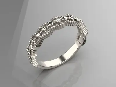 jewelry luxury diamond gold ring 3d model 3D print model purchase
