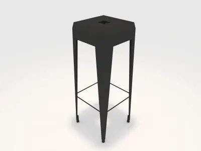 Bar Stool 11 3D model