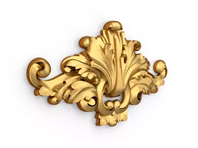 carved classic decorative ornament cnc 3d printing stl 15 3D print model