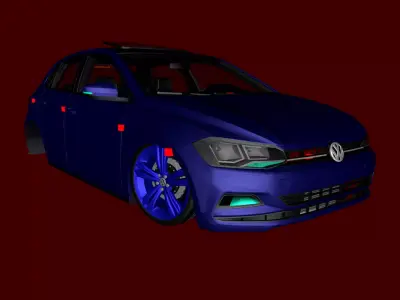 Volkswagen Polo 2018 3D model