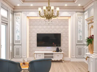 Bedroom classic 3D model