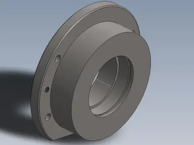 Wheel Block for Crane 3D model