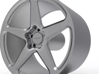 FORGELINE CF1 OPEN LUG WHEEL 3D PRINT MODEL  3D print model