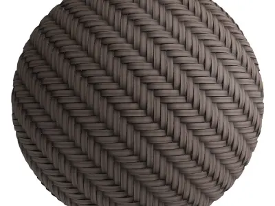 Wicker materials 2- PBR 4k by Sbsar 3D model