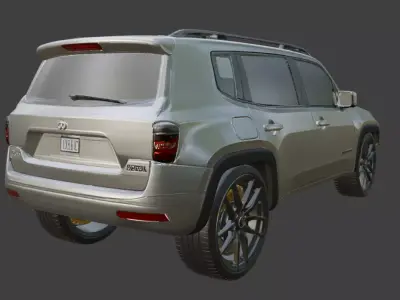 Jeep animation  3D model