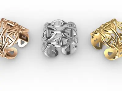 Rings Hermes  3D print model