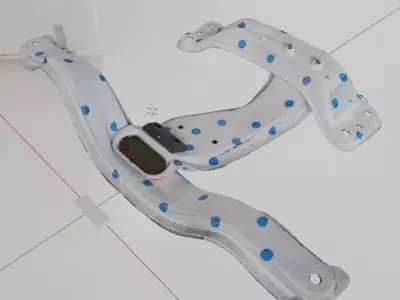 Subaru 5-Speed Transmission Sub-Frame 3D model